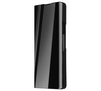 Custodia Clear View per Z Fold5 copertina effetto specchio supporto nera
