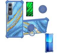 Custodia Comaptibile per OnePlus Nord Ce4 Lite 5G Case Custodia [ con 9H HD Vetro Temperato] Cover Supporto PC + Silicone JSL-LDL