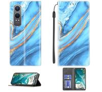 Custodia Comaptibile per OnePlus Nord Ce4 Lite 5G Case Custodia Cover Supporto Premium in PU [ con 9H HD Vetro Temperato] CPT11
