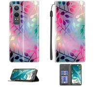 Custodia Comaptibile per OnePlus Nord Ce4 Lite 5G Case Custodia Cover Supporto Premium in PU [ con 9H HD Vetro Temperato] CPT15