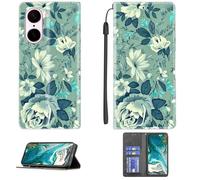 Custodia Comaptibile per OnePlus Nord Ce5 Cph2717 Cph2719 Case Custodia Cover Supporto Premium in PU [ con 9H HD Vetro Temperato] CPT1