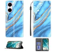 Custodia Comaptibile per OnePlus Nord Ce5 Cph2717 Cph2719 Case Custodia Cover Supporto Premium in PU [ con 9H HD Vetro Temperato] CPT11