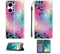 Custodia Comaptibile per OnePlus Nord Ce5 Cph2717 Cph2719 Case Custodia Cover Supporto Premium in PU [ con 9H HD Vetro Temperato] CPT15