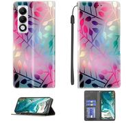 Custodia Comaptibile per Oppo A5I PRO Cph2755 Case Custodia Cover Supporto Premium in PU [ con 9H HD Vetro Temperato] CPT15