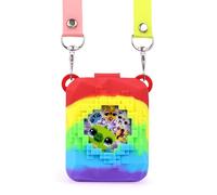 Custodia compatibile con Bitzee Versione Magicals, Arcobaleno