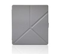Custodia compatibile con Boox Page 7 pollici eReader Custodia protettiva in pelle PU con funzione di spegnimento/riattivazione automatica(Gray)