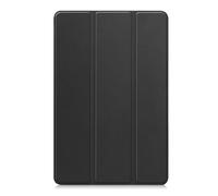Custodia Compatibile con Doogee T36 12 Pollici Tablet PC Slim Tri-Folding Stand Flip Book Cover Funda con Guscio Posteriore Rigido(Black)