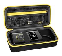 Custodia compatibile con Fanttik X9 Pro portatile per gonfiaggio pneumatici per moto, anche per compressore d'aria elettrico Xiaomi 2/1S, gonfia la scatola della pompa della bici con tubo d'aria,