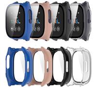 Custodia compatibile con Gizmo Watch 3 con pellicola protettiva, confezione da 4 pezzi in policarbonato rigido + pellicola temperata per bambini, guscio protettivo resistente agli urti per Gizmo Watch