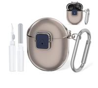 Custodia compatibile con Google Pixel Buds Pro 2 Case TPU resistente agli urti, protezione a 360 gradi contro le cadute, con nodo ad anello, contiene una penna di pulizia per pulire la scatola delle