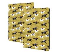 Custodia compatibile con iPad Air di terza generazione - Compatibile con custodia per iPad Pro da 10,5 pollici, accensione e spegnimento automatico, custodia per tablet Cavalieri in Horseraces