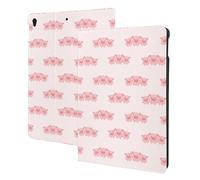Custodia compatibile con iPad Air di terza generazione, compatibile con custodia per iPad Pro da 10,5 pollici, accensione e spegnimento automatico, custodia per tablet rosa con tre simpatici maiali