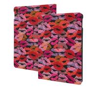 Custodia compatibile con iPad Air di terza generazione, compatibile con iPad Pro da 10,5 pollici, accensione e spegnimento automatico, cover per tablet che si baciano con labbra rosse, compatibile con