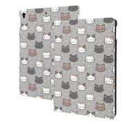 Custodia compatibile con iPad Air di terza generazione, compatibile con iPad Pro da 10,5 pollici, accensione e spegnimento automatico, elegante custodia per tablet con faccia di gatto in stile cartone