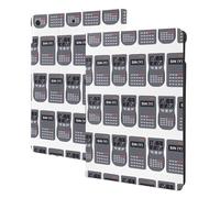 Custodia compatibile con iPad di 9a/8a/7a generazione, compatibile con iPad 10.2, custodia a libro, funzione di accensione/spegnimento automatico, calcolatrice matematica, custodia per tablet