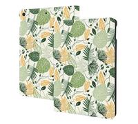 Custodia compatibile con iPad di 9a/8a/7a generazione, compatibile con iPad 10.2, custodia a libro, funzione di accensione e spegnimento automatico, custodia per tablet Fujiman in stile hawaiano