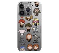 Custodia compatibile con iPhone 15 Pro MAX ufficiale Harry Potter Personaggi Icons per proteggere il tuo telefono cellulare Custodia in silicone trasparente con licenza ufficiale Harry Potter