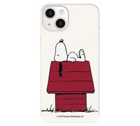 Custodia compatibile con iPhone 15 ufficiale Peanuts Snoopy Home per proteggere il tuo cellulare, custodia in silicone trasparente con licenza ufficiale Snoopy