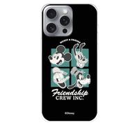 Custodia compatibile con iPhone 16 Pro MAX Ufficiale Disney Mickey & Friends Forever per proteggere il tuo cellulare. Custodia in silicone trasparente flessibile con licenza ufficiale Disney Classic