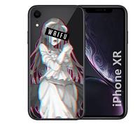 Custodia compatibile con iPhone XR Anime, Sad Japanese Anime Girl Motion Waifu Kawaii Cartoon Otaku Manga Anime Custodia per iPhone per uomini, donne ragazzi, custodia in morbido silicone per iPhone