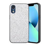Custodia Compatibile con iPhone XR Glitter Bling TPU Silicone Protettivo Brillantini Phone Back Cover Anti Graffi Custodia for Fashionable Girl's Phone Cover Compatibile con iPhone XR,Argento