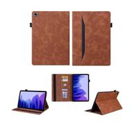 Custodia Compatibile con Lenovo Tab One/K9 8.7" 2025 con Supporto | Custodia protettiva leggera e antiurto con portapenne e vista multi-angolo(Brown)