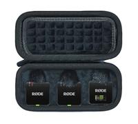 Custodia compatibile con microfono wireless compatto RØDE Rode Wireless GO Gen 3/II, colore nero (solo custodia)