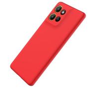 Custodia Compatibile con MOTOROLA MOTO G15 XT2521-2 / MOTO G15 POWER XT2521-5 schermo display lcd 6.7 BACK COVER case soft GEL SILICONE protezione flessibile SLIM matte MORBIDA TPU (Rosso)