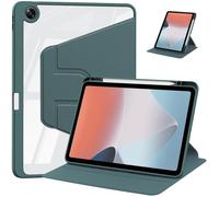 Custodia compatibile con OnePlus Pad Go 2 12.1'' 2025 Tablet con supporto girevole a 360 gradi con portapenne(Dark green)