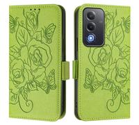 Custodia compatibile con OPPO A5 5G/A3 PRO 5G Overseas/OPPO A3 PRO 5G India/OPPO A80 5G Europa, custodia per telefono in pelle PU con supporto con blocco per carte di credito e cinturino da polso
