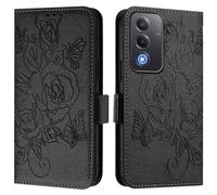 Custodia compatibile con OPPO A5 5G/A3 PRO 5G Overseas/OPPO A3 PRO 5G India/OPPO A80 5G Europa, custodia per telefono in pelle PU con supporto con blocco per carte di credito e cinturino da polso