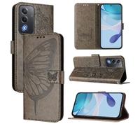 Custodia compatibile con OPPO A5 5G/A3 PRO 5G Overseas/OPPO A3 PRO 5G India/OPPO A80 5G Europa/OPPO K12X 5G Overseas Custodia per telefono in pelle PU Flip Wallet Custodie farfalla fiore copertura