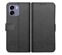 Custodia compatibile con Oppo A6x (4G/5G) con porta carte - Bookcase Classic - Nero