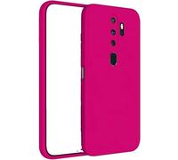 Custodia Compatibile con OPPO A9 / A5 2020 / A11/ A11X CPH1931 CPH1959 CPH1937 CPH1939 schermo display lcd 6.5 BACK COVER case soft GEL SILICONE protezione flessibile matte MORBIDA TPU (Fucsia)