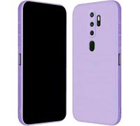 Custodia Compatibile con OPPO A9 / A5 2020 / A11/ A11X CPH1931 CPH1959 CPH1937 CPH1939 schermo display lcd 6.5 BACK COVER case soft GEL SILICONE protezione flessibile matte MORBIDA TPU (Lilla)