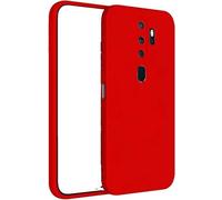 Custodia Compatibile con OPPO A9 / A5 2020 / A11/ A11X CPH1931 CPH1959 CPH1937 CPH1939 schermo display lcd 6.5 BACK COVER case soft GEL SILICONE protezione flessibile matte MORBIDA TPU (Rosso)