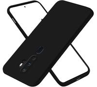 Custodia Compatibile con OPPO A9 / A5 2020 / A11/ A11X CPH1931 CPH1959 CPH1937 CPH1939 schermo display lcd 6.5 BACK COVER case soft GEL SILICONE protezione flessibile matte MORBIDA TPU (Nero)