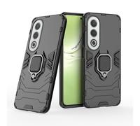 Custodia compatibile con Oppo K12x 5G con supporto, robusta custodia protettiva antiurto con supporto ad anello [regolabile e pieghevole] Custodia For telefono(Siyah)