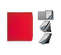 Custodia compatibile con Pocketbook Era Color 700 7'' 2024 eReader con aspirazione magnetica, guscio posteriore rigido leggero e sottile con funzione di spegnimento automatico(Red)