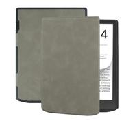Custodia compatibile con Pocketbook InkPad Color 2/3 Gen, 7.8", Rosso, Grigio
