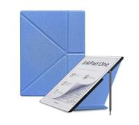Custodia compatibile con Pocketbook InkPad One 10.3", custodia in PU | Sveglia/sonno automatico, chiusura magnetica, guscio antiurto(Light Blue)