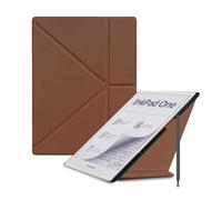 Custodia compatibile con Pocketbook InkPad One 10.3", custodia in PU | Sveglia/sonno automatico, chiusura magnetica, guscio antiurto(Brown)