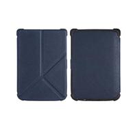 Custodia compatibile con Pocketbook Touch Lux 4/5 /Basic Lux 2 /Touch HD 3 Cover sottile e leggera Per PB606 /628/633 /616/627 /632 eReader(Dark blue)