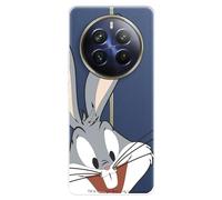 Custodia compatibile con Realme 12 Pro Plus 5G, con licenza ufficiale Looney Tunes Bugs Bunny, per proteggere il tuo cellulare, in silicone trasparente e flessibile, con licenza ufficiale Looney Tunes