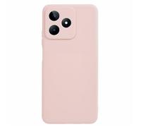 Custodia Compatibile con REALME C53 RMX3760 RMX3762 / C51 RMX3830 / Realme Note 50 RMX3834 / NARZO N53 RMX3761 COVER case soft GEL SILICONE protezione flessibile matte MORBIDA TPU (Rosa)