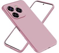 Custodia Compatibile con Realme C61 4G RMX3933 Realme C63 4G RMX3939 Realme Note 60 schermo display lcd 6.78 BACK COVER case GEL SILICONE protezione flessibile SLIM matte MORBIDA TPU (Rosa)