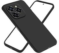 Custodia Compatibile con Realme C61 4G RMX3933 Realme C63 4G RMX3939 Realme Note 60 schermo display lcd 6.78 BACK COVER case GEL SILICONE protezione flessibile SLIM matte MORBIDA TPU (Nero)