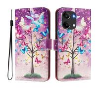 Custodia compatibile con Redmi Turbo 5 Max/Xiaomi Poco X8 Pro Max shell PU Leather Flip Case 3D Creative Pattern Design Stand Wallet Cover protettiva, Butterfly Branch