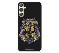 Custodia compatibile con Samsung Galaxy A24 5G Ufficiale Harry Potter Hogwarts Floral per proteggere il tuo cellulare. Custodia in silicone trasparente flessibile con licenza ufficiale di Harry Potter