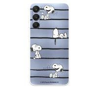 Custodia compatibile con Samsung Galaxy A25 5G Ufficiale Peanuts Snoopy Stripes per proteggere il tuo cellulare. Custodia in silicone trasparente flessibile con licenza ufficiale Snoopy